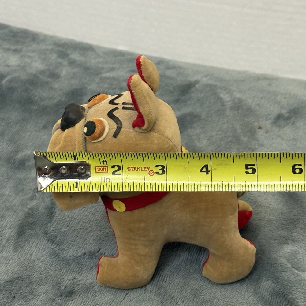 R. Dakin Dream Pets Vintage Stuffed Beige Bulldog Dog Toy 5.5" Japan Plush - Picture 10 of 10
